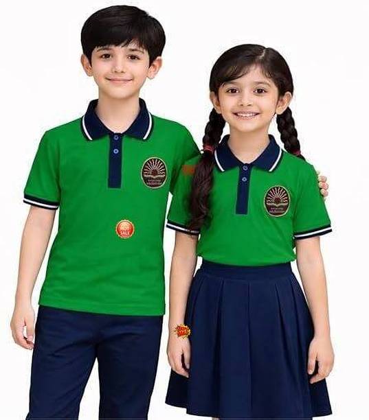 KUPID DRESSES Green Uniform T Shirt
