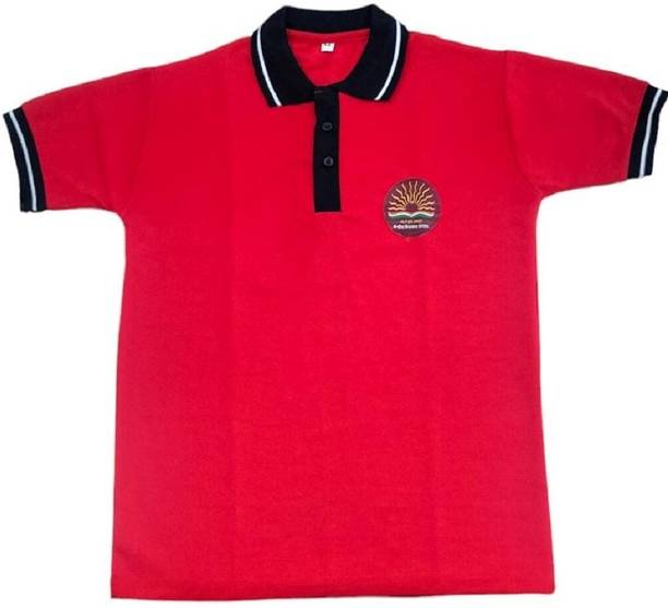 Atharvapparels Red Uniform T Shirt