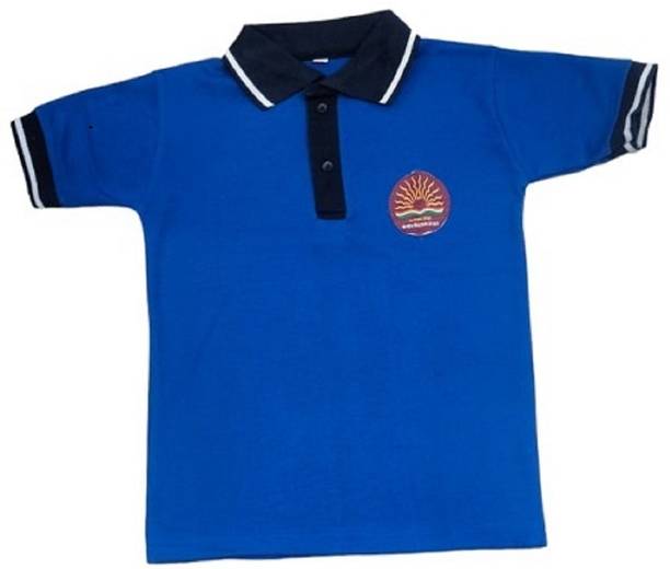 Atharvapparels Blue Uniform T Shirt