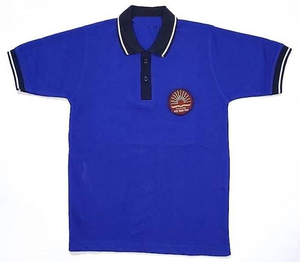 KUPID DRESSES Blue Uniform T Shirt