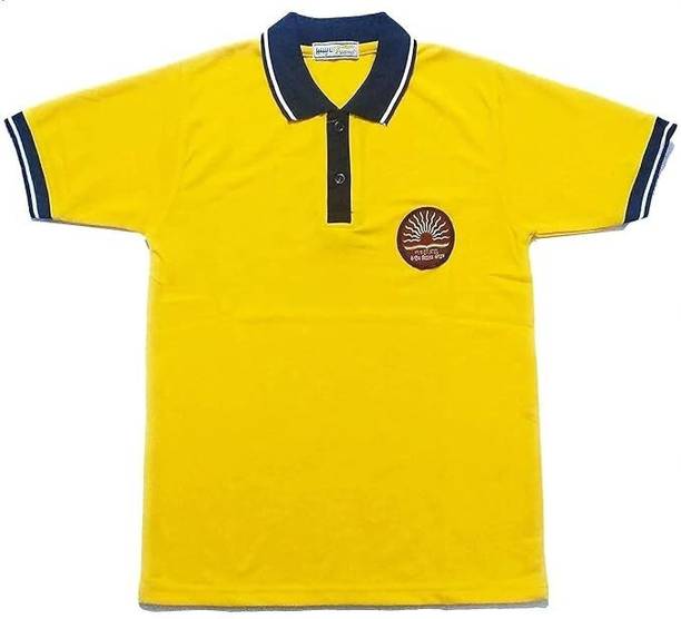 KUPID DRESSES Yellow Uniform T Shirt