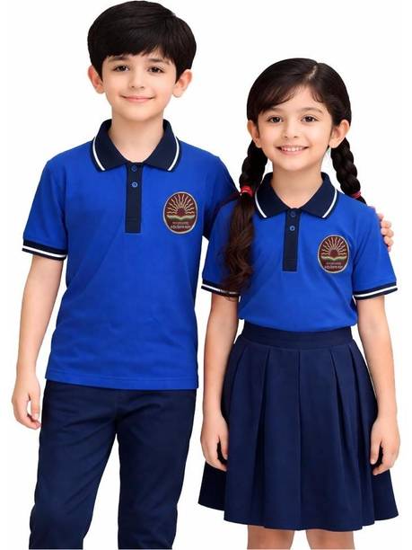 prisha Enterprise Blue Uniform T Shirt