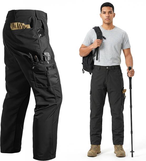 gustave Black Uniform Track Pant