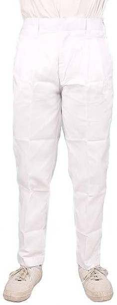 madhav traders White Uniform Track Pant