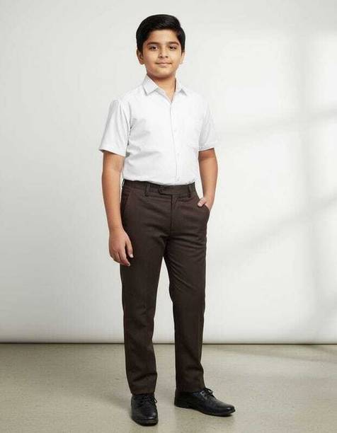 AnokhaExport Brown Uniform Trouser