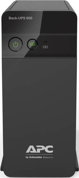 APC BX600C-IN BACK - UPS 600 230 V Line-interactive Tower Model UPS with Overload Protection 3 Outlet Plugs