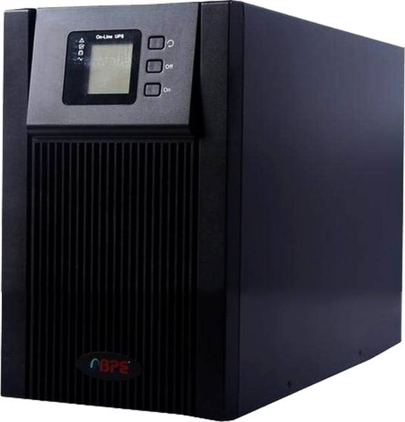 BPE 1 kVA Online with Inbuilt Batteries MF1101B3 230 V Online/double-conversion Tower Model UPS with Overload Protection with Digital Display 3 Outlet Plugs