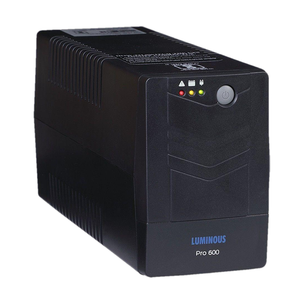 LUMINOUS LB600PRO 600VA UPS -PRO 230 V Offline/Standby Tower Model UPS with Overload Protection 3 Outlet Plugs