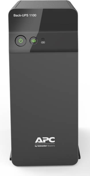 APC Back-UPS BX1100C-IN 230 V Line-interactive Tower Model UPS with Overload Protection 4 Outlet Plugs
