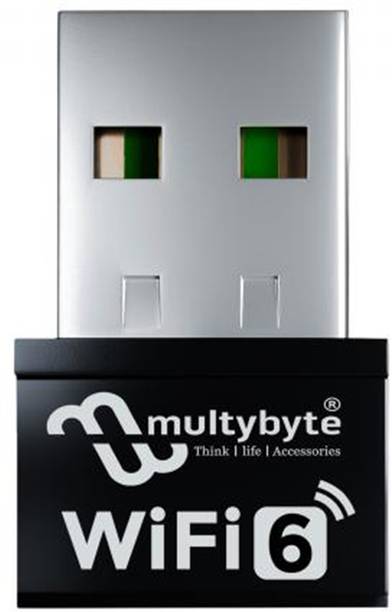 Multybyte Nano Wifi-6 USB Adapter 300 Mbps USB Adapter