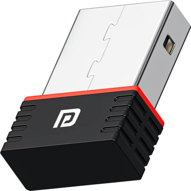 Portronics Wiplug 150 WiFi USB Mini Adapter Supports Wireless Data 150 Mbps Hotspot Adaptor USB Adapter