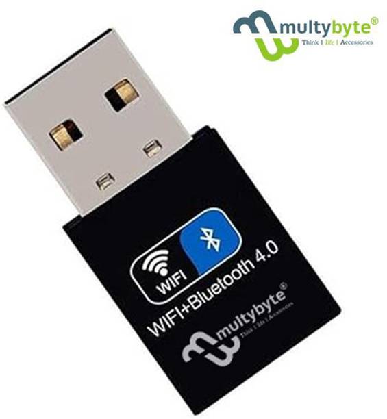 मल्टीबाइट WFB1 USB Wifi + Bluetooth Dongle 2-in-1 Adapter USB एडाप्टर
