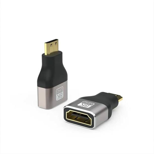 VOOCME 8K Mini HDMI Male to HDMI Female Adapter HDMI to Mini HDMI Adapter, Standard Mini HDMI HDMI Connector