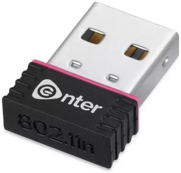Enter E-W170 150 Mbps Wirelss Lan Adapter USB Adapter (Black) USB Adapter