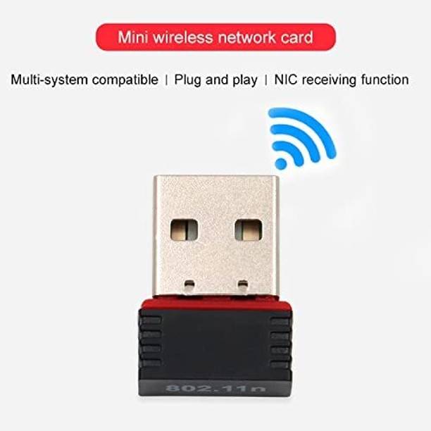 ENMORA WiFi Adapter 600 Mbps High Speed WiFi Receiver LKH13 Mini USB Wireless Adapter,Network Card USB 2.0 DFD13 Laptop Accessory