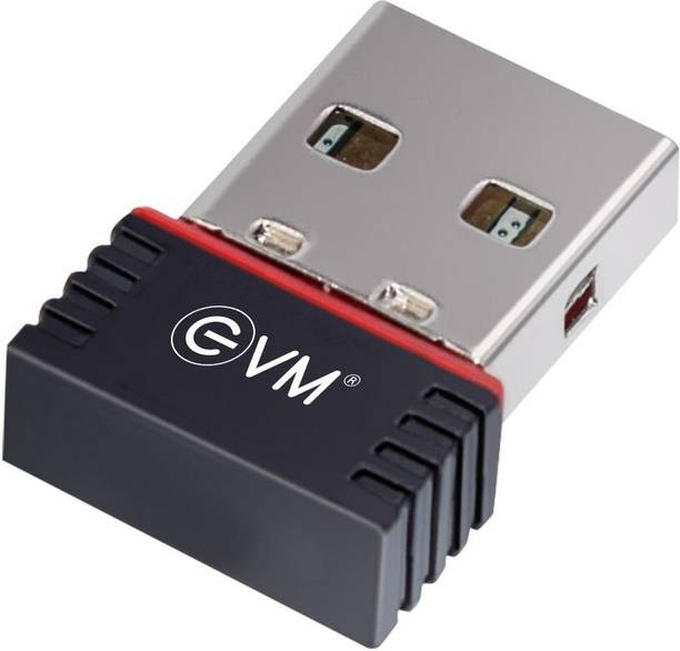 EVM EnWifi USB Wireless Dongle for Laptop and Desktop Wi-Fi Receiver USB Adapter
