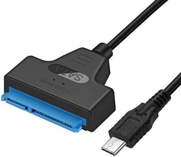 ULTRABYTES Type C To SATA Cables Converter for 2.5” SATA Drives External Hard Drive USB Adapter