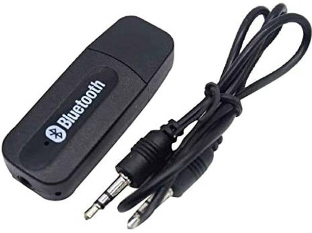 WEFLY Car Bluetooth Device with Adapter Dongle, Audio Receiver, USB Cable Black USB Adapter
