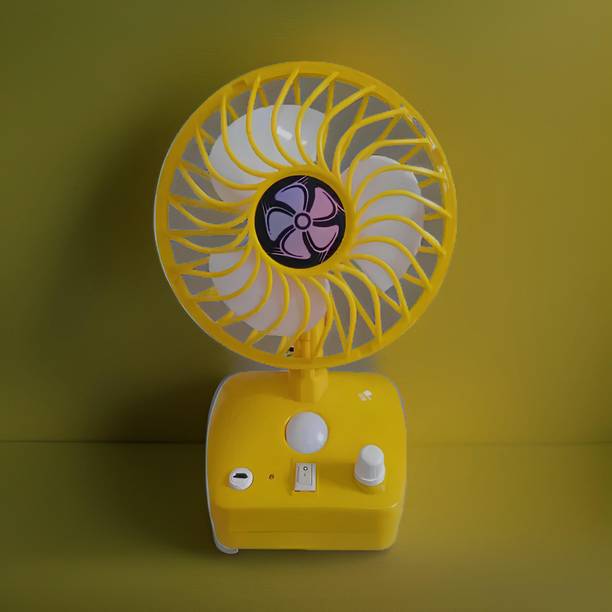 FRONY Mini Ac Cooler Rechargeable Cool Fan Portable (USB Fan) With LED Light_PPP211 Trendy Rechargeable Fan Light Weight Mini Fan_AP211 USB Fan