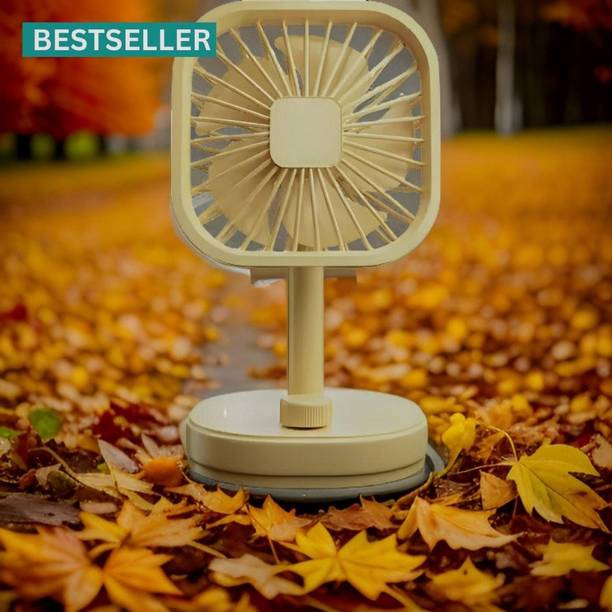 FRONY Mini Ac Cooler Rechargeable Flow Fan Portable (USB Fan) With LED Light_III313 Flow_Fan_2AII313 USB Fan