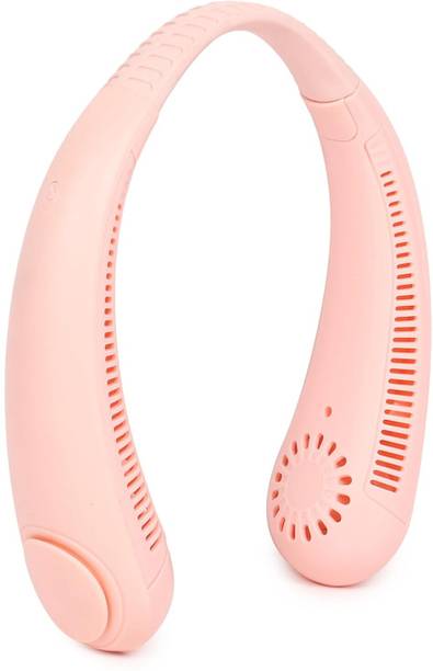 BeFunky Portable Neck Fan - 3 Speed Rechargeable Bladeless Neck Fan, Adjustable Personal Modern Design, Great Cooling Fan For Travel, Outdoors & Sports USB Fan