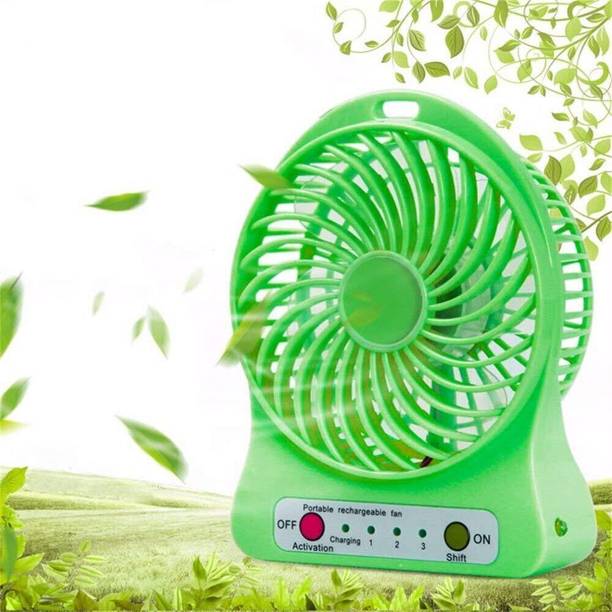 StonSell Mini Handheld Fan | Small Pocket Fan, 3 Speed, Silent Cooling Fan For Outdoor, Office, Home, & Travel Rechargeable Fan, USB Fan