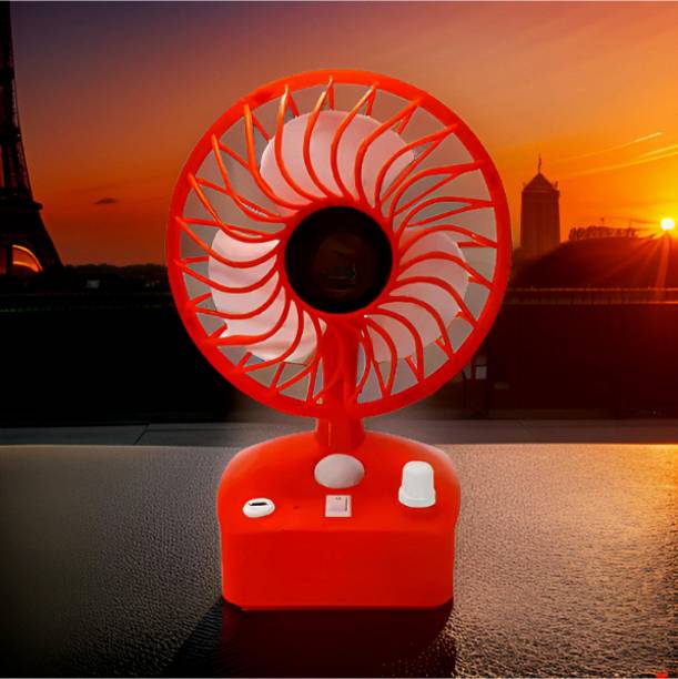 Clairbell Cool Fan: Ultimate Convenience - USB Rechargeable, 5 Speeds, and LED Light VP56 Cool Fan: Ultimate Convenience - USB Rechargeable, 5 Speeds, and LED Light VP56 USB Fan