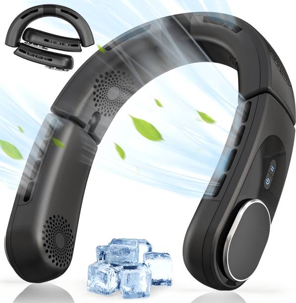 HIROBOT F029 ChillGo Neck Fan-5200mAh Foldable Bladeless Cooling Fan USB Fan