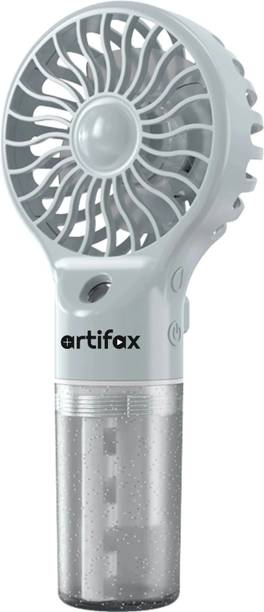 Artifax Rechargeable Portable Fan Rechargeable Handheld Mist Fan | Portable USB Pocket Fan USB Charger