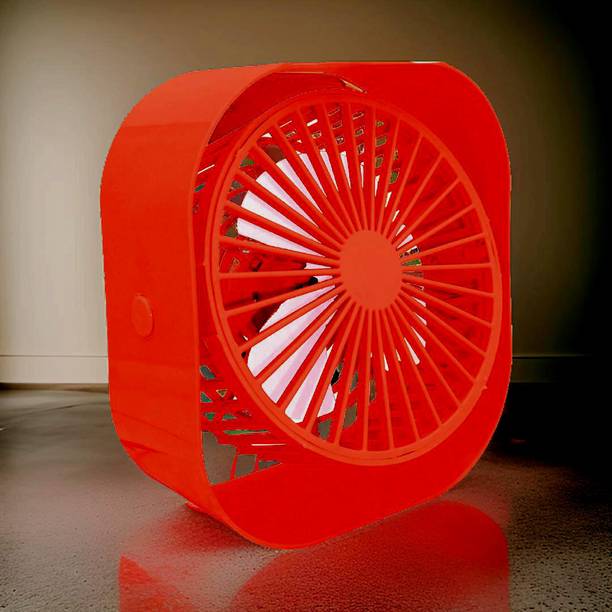 Clairbell Superior Portable USB Desk Fan with Direct Plug-In AC Cooler Mini Fan_UXW190 Trendy (Direct Fan) Light Weight Portable Fan_AW190 USB Fan