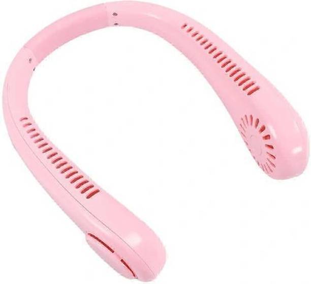 14 Fab Neck Fan Bladeless Speeds Battery Operated Personal NF44 Neck Fan Bladeless Battery Operated Personal opi44 USB Fan