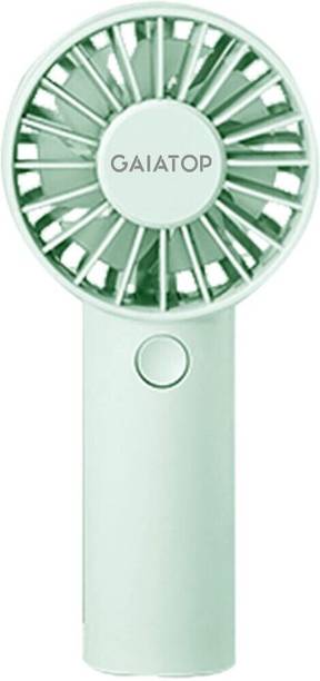 Gaiatop Mini Handheld Fan, Powerful 3 Speed Personal Portable Fan Rechargeable Hand Fan Small Electric Fan for Makeup Travel Camp Shopping USB Fan USB Fan