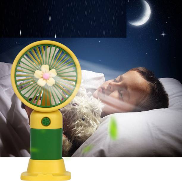 Refulgix Rechargeable Mini Cute Handheld USB Fan