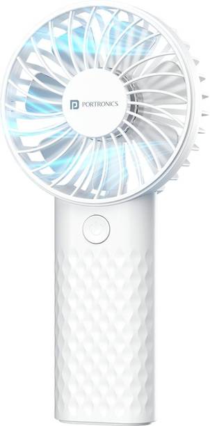 Portronics Toofan Mini 2 Handheld Fan with 6 Speeds, Type-C, 2000mAh Battery POR-3182 Rechargeable Fan
