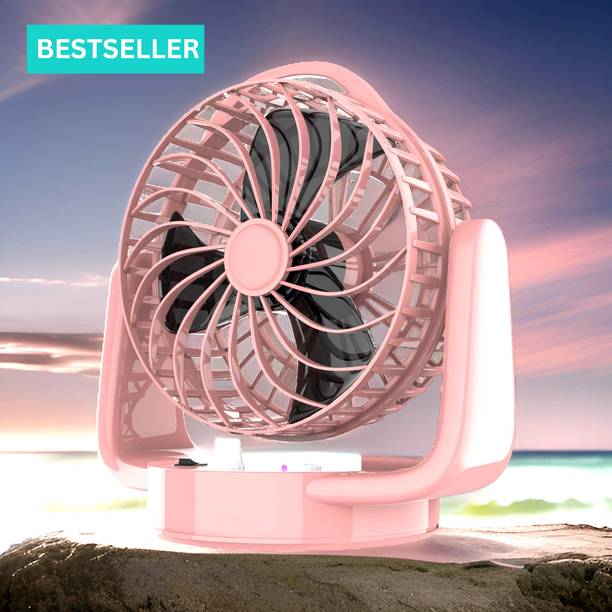 GUGGU Hawa Hawai ( Rechargeable Table Fan) (Mini Fan) for HomeDC416 Hawa Hawai (AC Cooler) (Rechargeable USB Fan) high speedDC416 USB Fan