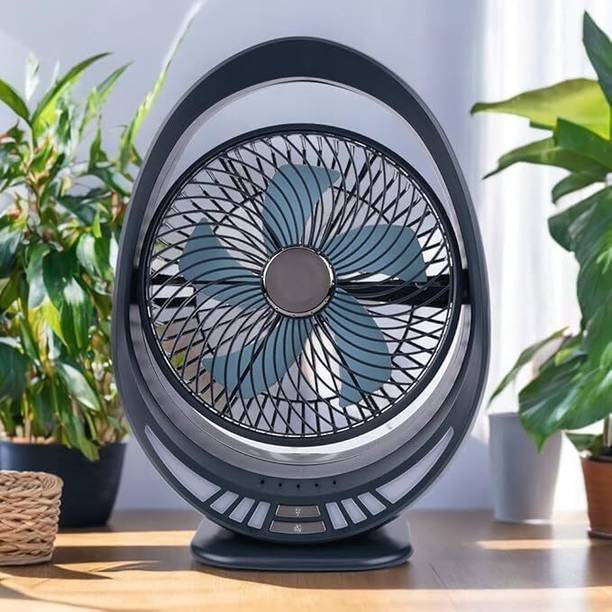 CITRODA (RECHARGEABLE TABLE FAN),3600MAH,3 FAN BLADES,TABLE FAN,HIGH SPEED FAN Portable table fan,Camping Traveling Kitchen Office Outdoor Rechargeable Fan