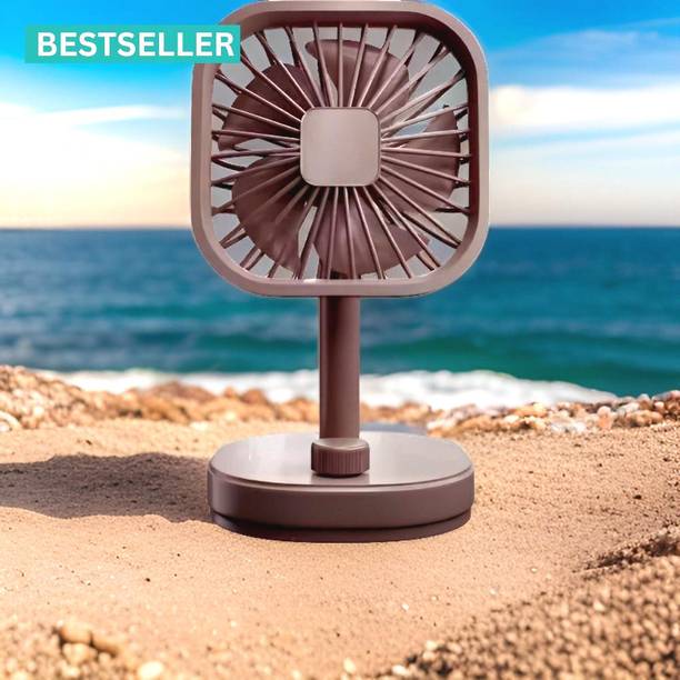 FRONY Flow Fan ( Rechargeable Table Fan) (Mini Fan) for Home, office ER243 Flow Fan (AC Cooler) (Rechargeable USB Fan) high speed ER243 USB Fan