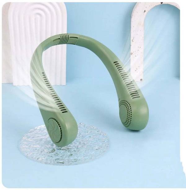 14 Fab Neck Fan Bladeless Speeds Battery Operated Personal NF85 Neck Fan Bladeless Battery Operated Personal opi85 USB Fan