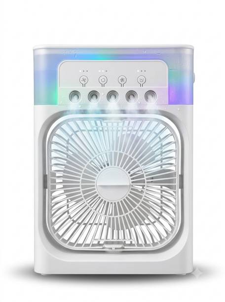 Shuklasmart Mini Air Cooler Fan with Mist Spray SMI-ACF-001 USB Air Cooler