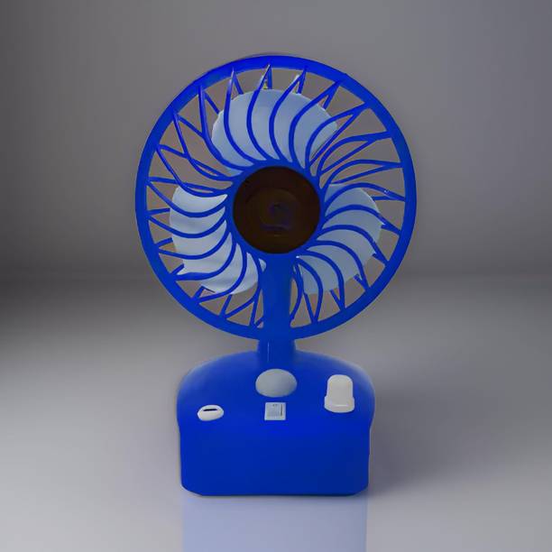 YAROH Mini Ac Cooler Rechargeable Cool Fan Portable (USB Fan) With LED Light_JJJ165 Trendy Rechargeable Fan Light Weight Mini Fan_B264264 USB Fan