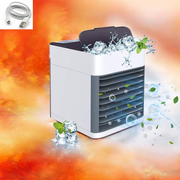 KRITAM Mini Portable Small Air Conditioner Cooling Fan Laptop Cooler
