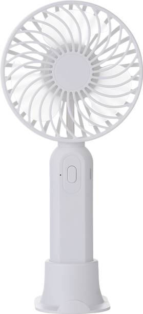 MZ S9 (RECHARGEABLE PORTABLE USB FAN) With Mobile Stand 1200mAh Battery S9 USB Fan