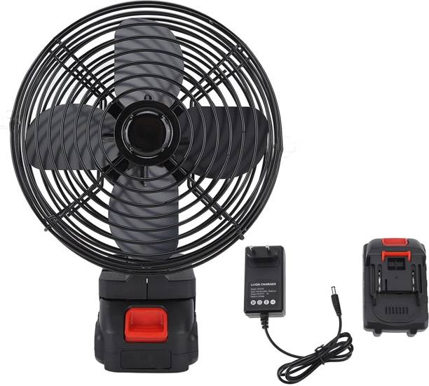 Care 4 Rechargeable Lithium Battery Strong Winds Adjustable Fan Rechargeable Portable Wireless Camping Fan, 8-Inch Battery Operated Camping Fan USB Fan