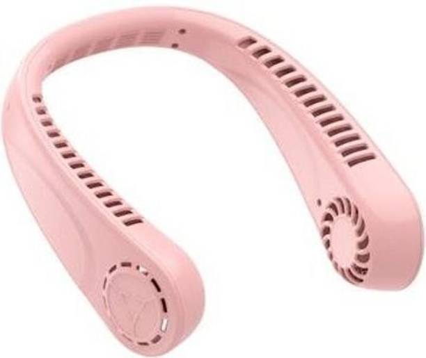 Radhe Neck Fan Bladeless Speeds Battery Operated Personal NF57 Neck Fan Bladeless Usb Cooler 85 USB Fan