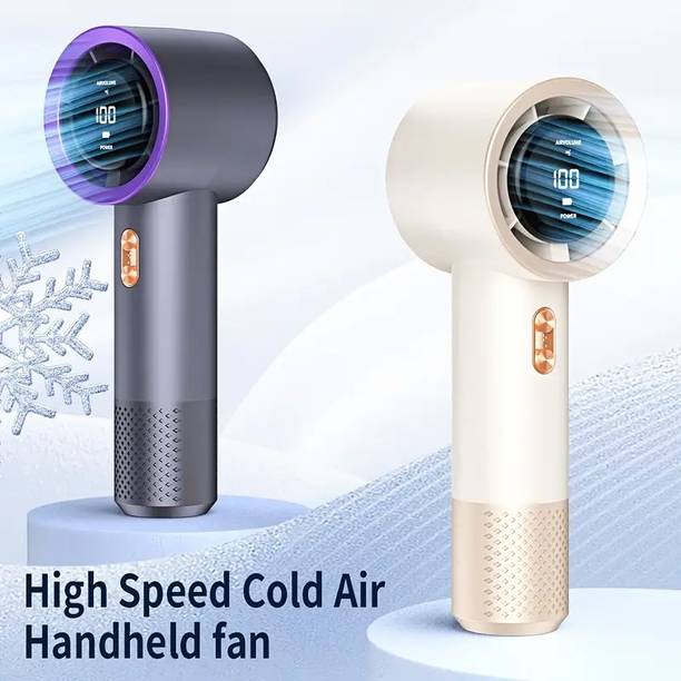 Care 4 3000 MAH POWERFUL BATTERY 5 SPEED ADJUSTMENT TURBO HAND FAN WITH C TYPE CHARGING 5 MODES RECHARGEABLE TURBO HAND FAN WITH BATTERY,SPEED POWER INDICATOR DISPLAY USB फैन