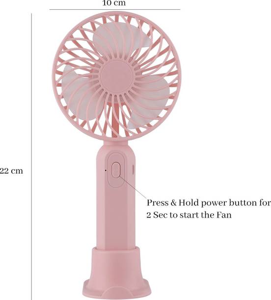 VR Bright Lite S9_01 (USB FAN) 800mAh Battery High Speed Mini Fan S9_01 USB Fan