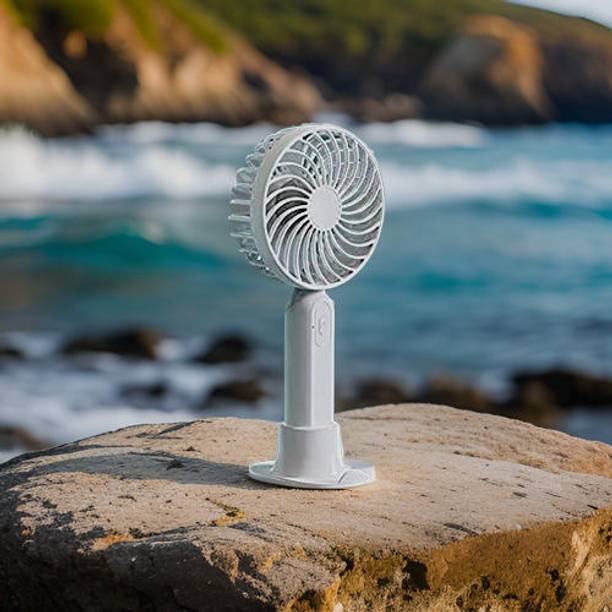 Clairbell Mini Ac Cooler Charging Summer Hand Fan Portable (USB Fan) With LED Light_KMK414 Summer Fan_RA_6/6_XUO4144 USB Fan
