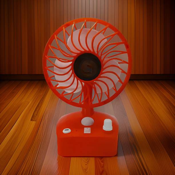 Clairbell Mini Ac Cooler Rechargeable Cool Fan Portable (USB Fan) With LED Light_NKW268 Trendy Rechargeable Fan Light Weight Mini Fan_AC268 USB Fan