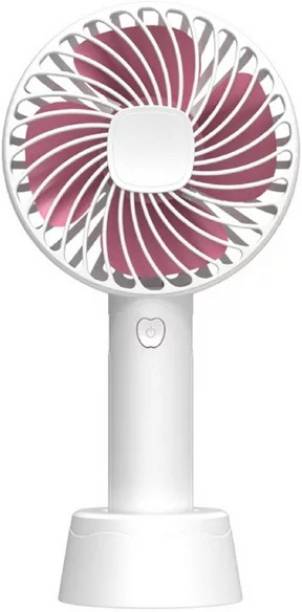 JAIN ELECTRONICS Battery Mini Portable USB Air Cooler Table Fan Electric High Speed Wind Breeze Car Summer Rechargeable Outdoor Fan Cooler Home Office kitchen Desk Travel Cold USB Fan