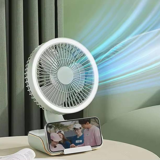BAZKU Portable Neck Fan Hands Free Bladeless Fan for Indoor and Outdoor Best Cooling Mini Portable Personal Table Fan-2026 USB Air Cooler